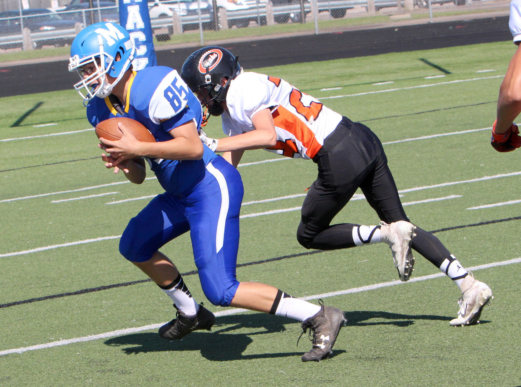Oakfield at McDonell football 9-8-18